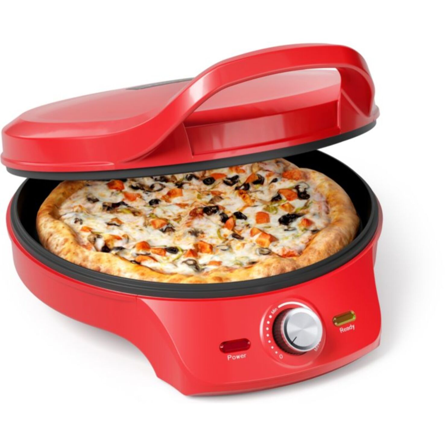 Four à pizza électrique PRINCESS Machine pizza/Thermost. réglable / Grill