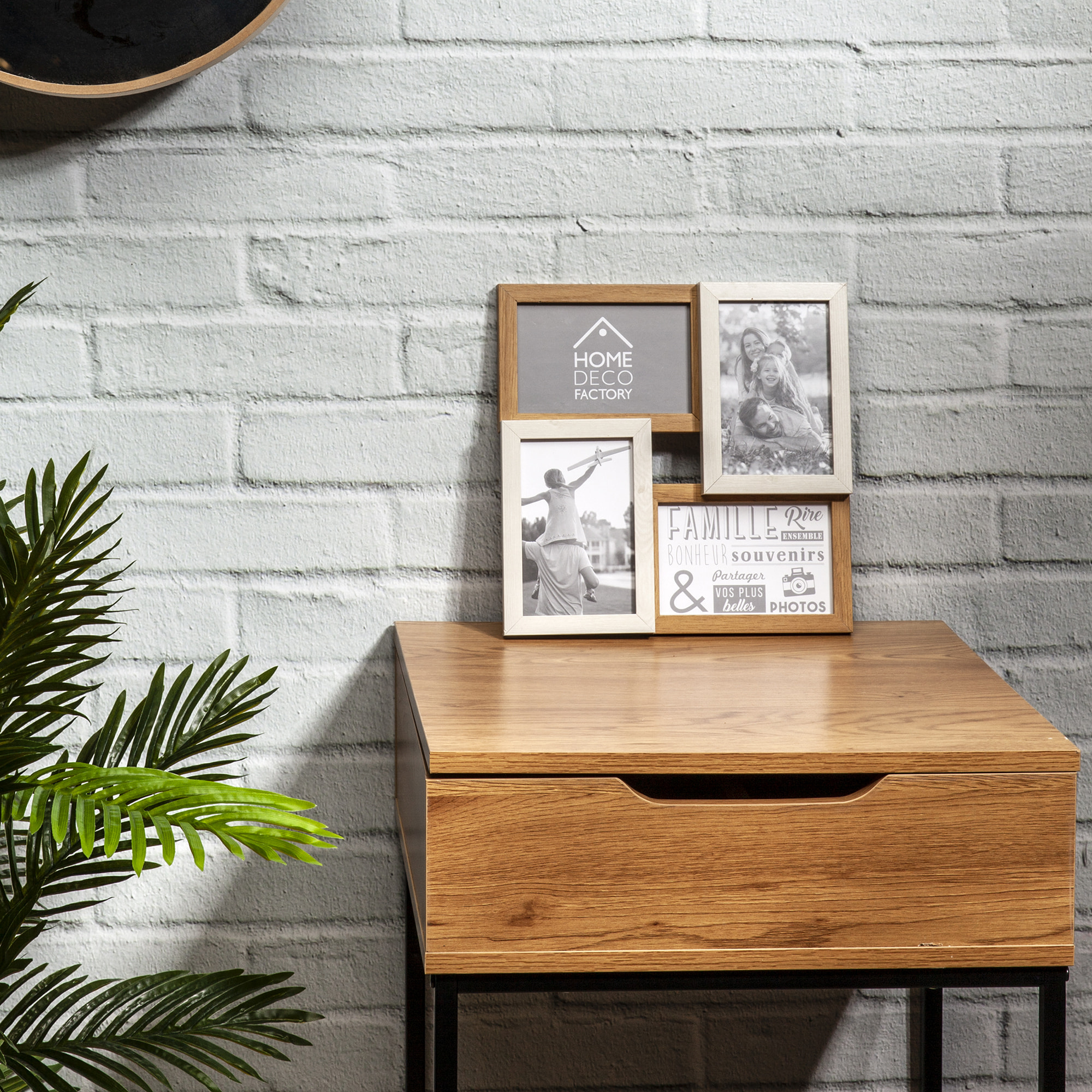 Pele-mele 4 Vues Bois Et Blanc