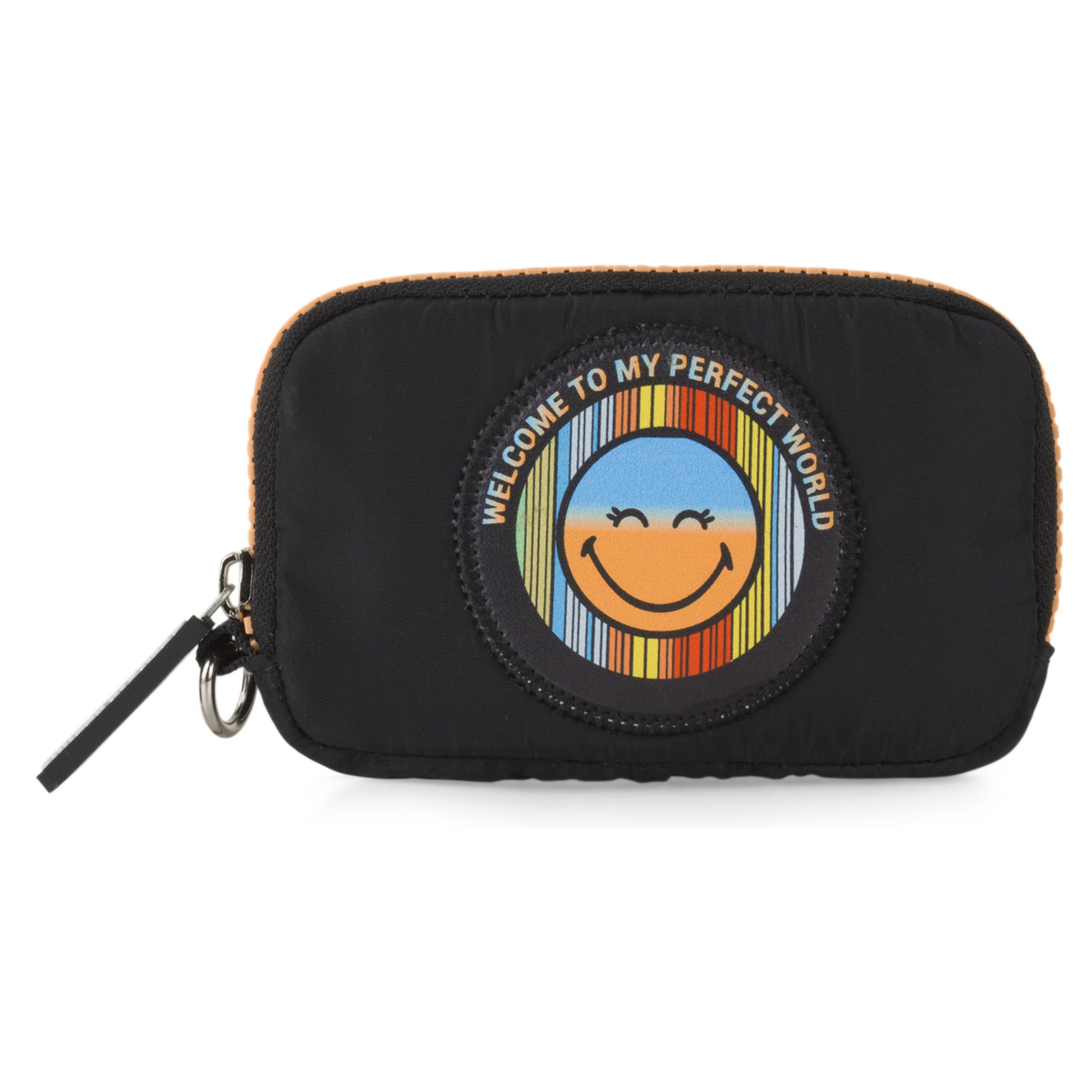 Monedero Sintetico Mujer Smiley World Smiley Negro