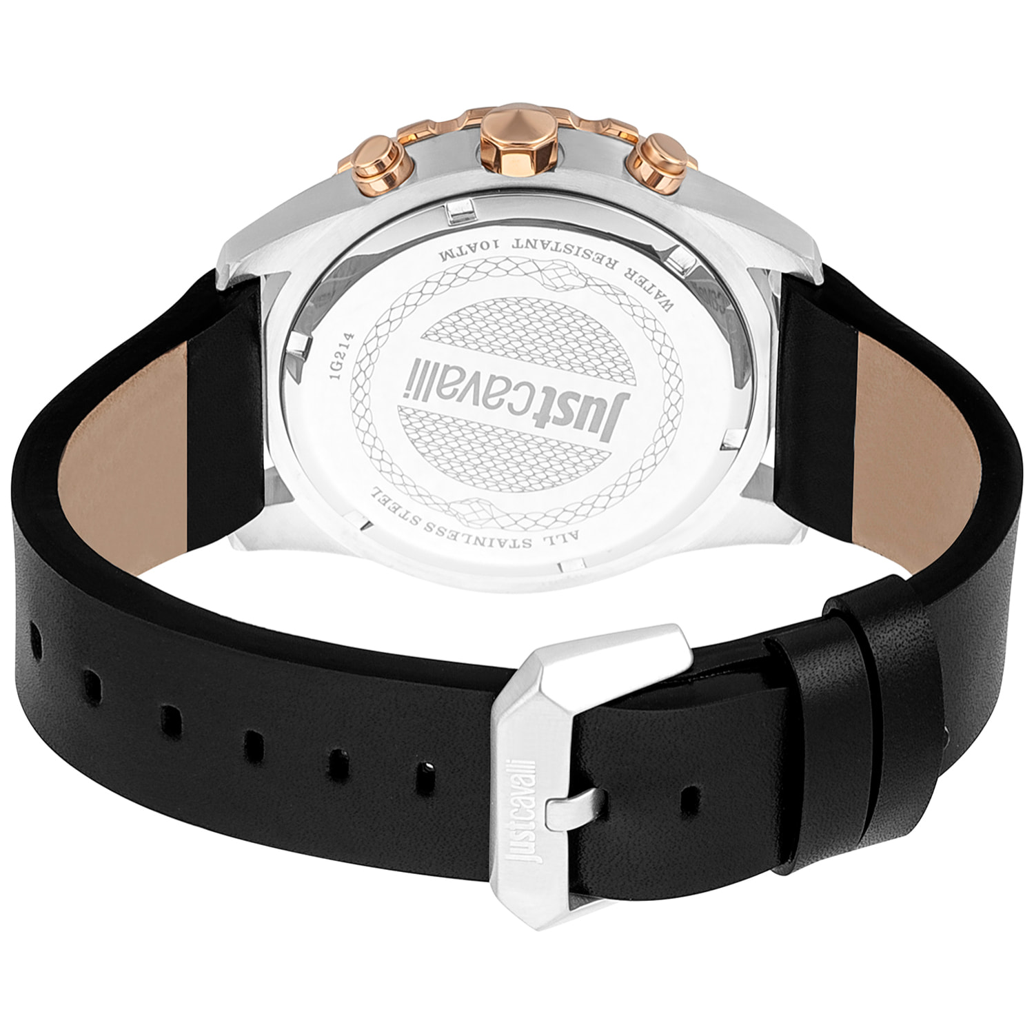 Reloj Just Cavalli JC1G214L0025 Hombre Analogico Cuarzo con Correa de Cuero
