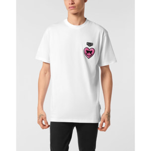PHILIPP PLEIN T-Shirt Round Neck SMILE