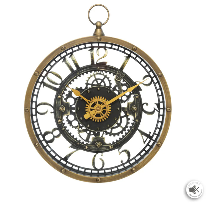 Horloge "Mécanisme" D27cm