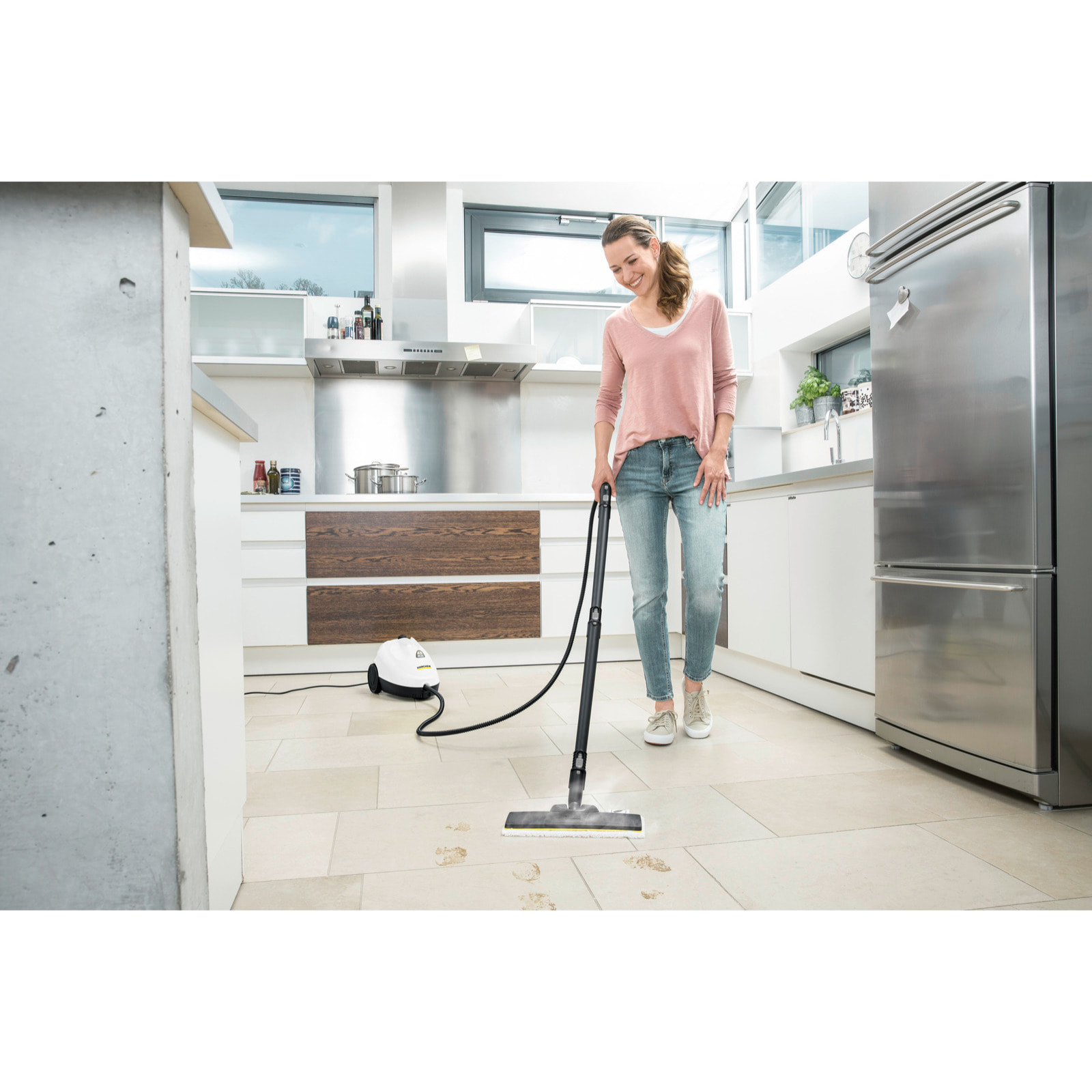 Nettoyeur vapeur Karcher SC 2 EasyFix *EU - Pression 3.2 bar- Débit vapeur 30 g/min- Temps de chauffe 3 min