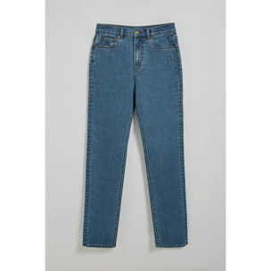 Pantalón denim azul Tanya con detalles Polo Club