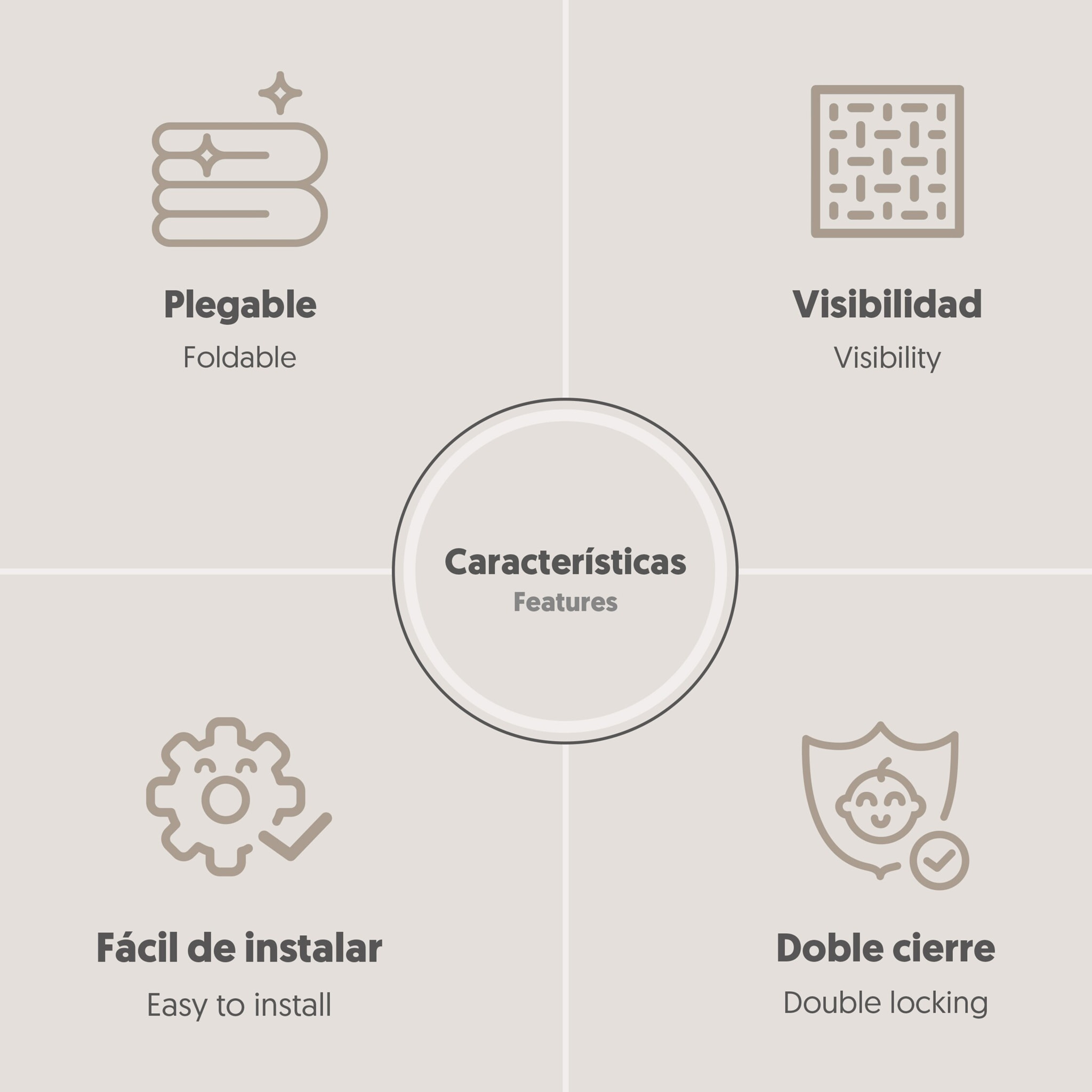 Cuna de Viaje Plegable