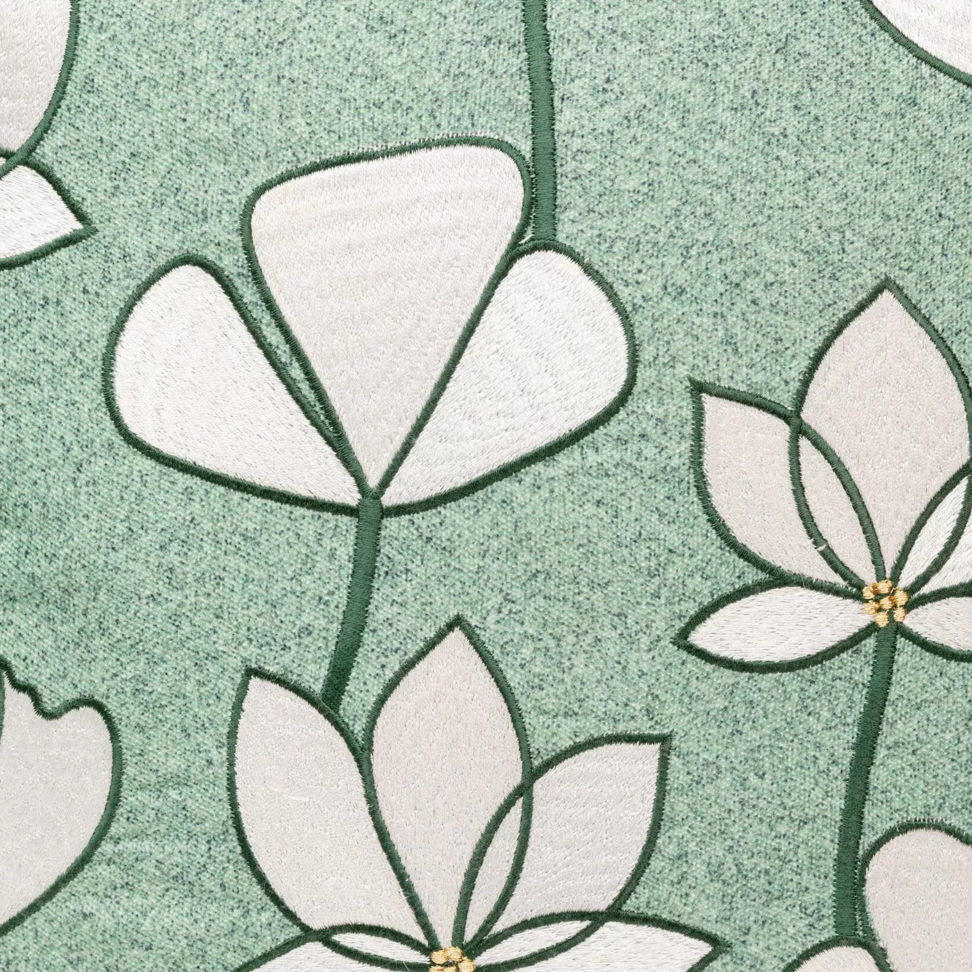 Coussin Zari vert Kare Design