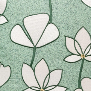 Coussin Zari vert Kare Design