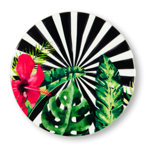 Set 6 sottobicchieri Excelsa – Tropical Chic, Dolomite Multicolore