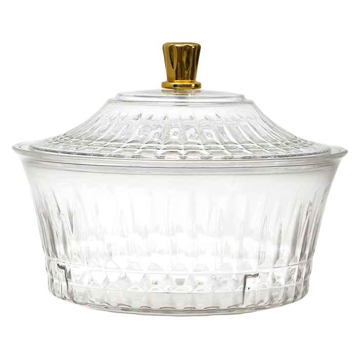 Coupe Avec Couvercle Plastique D15.4cm Sabah