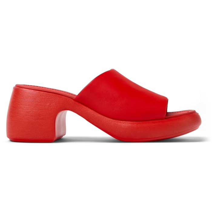 Sandalias - CAMPER Thelma Sandal - Rojo - Cuero liso