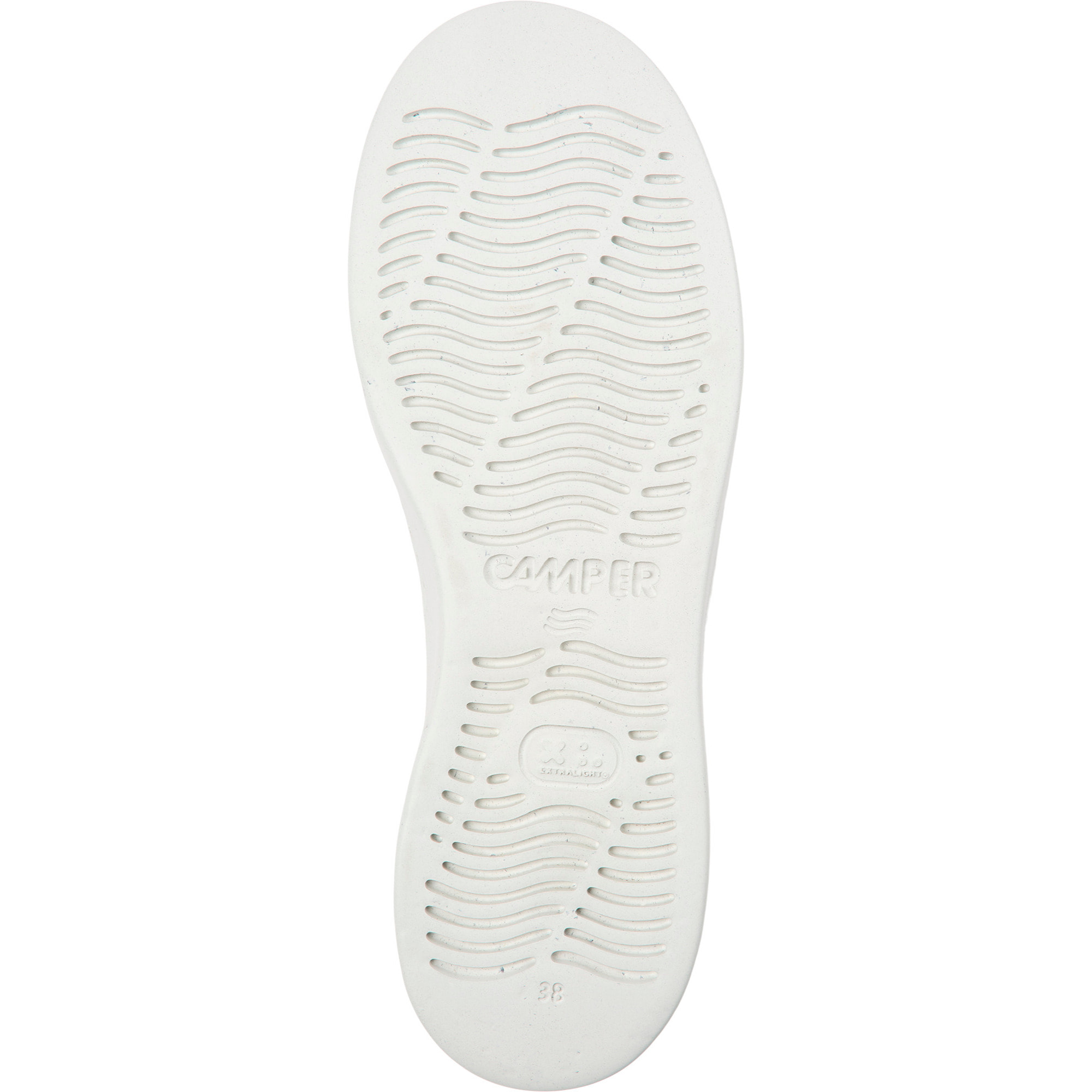 Sneakers - CAMPER Runner Up - Multicolore - Pelle nabuk