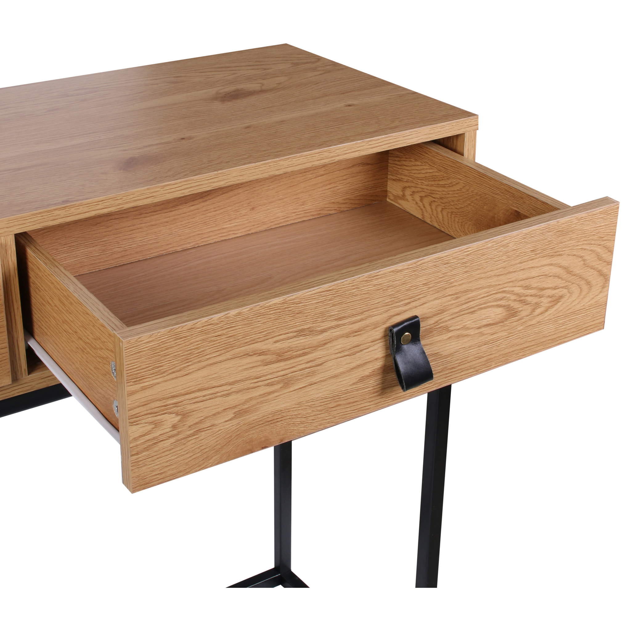 Console Bois Et Metal Abbott