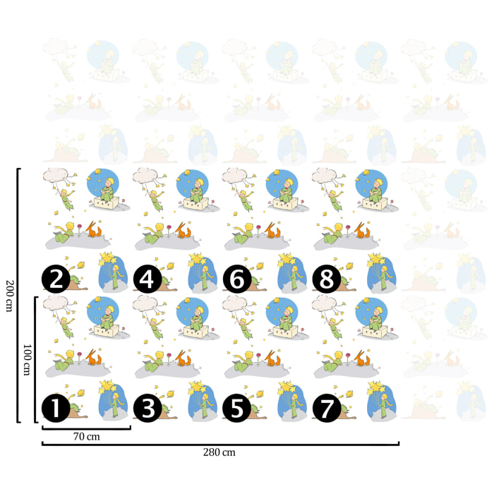 Carta da Parati Ufficiale Il Piccolo Principe Minimal