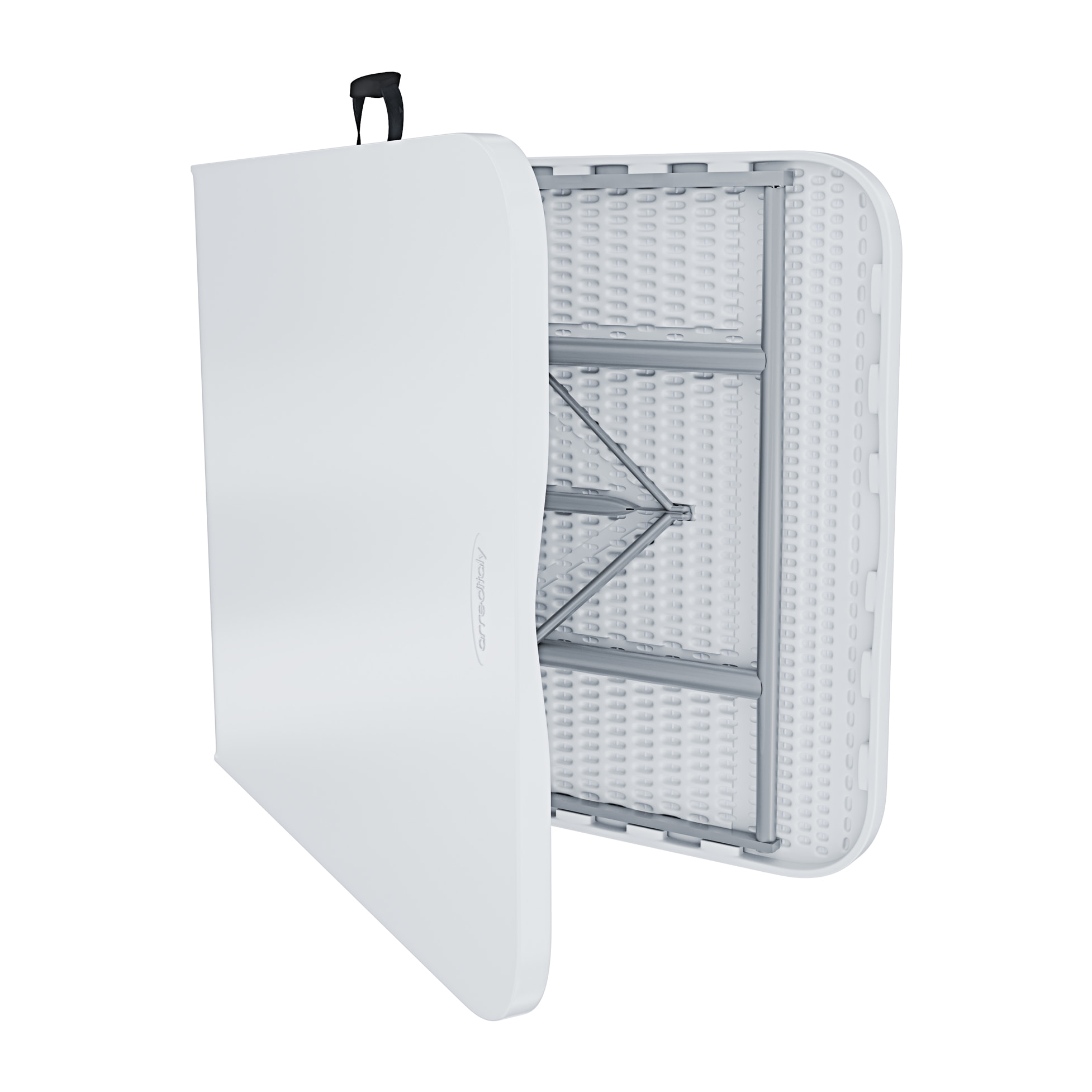 Tavolo Tavolino Pieghevole In Dura Resina Set Birreria Facile Trasporto Con Maniglie Ideale Per Giardino Campeggio Terrazzo Fiere Sagre 180x74x74 cm