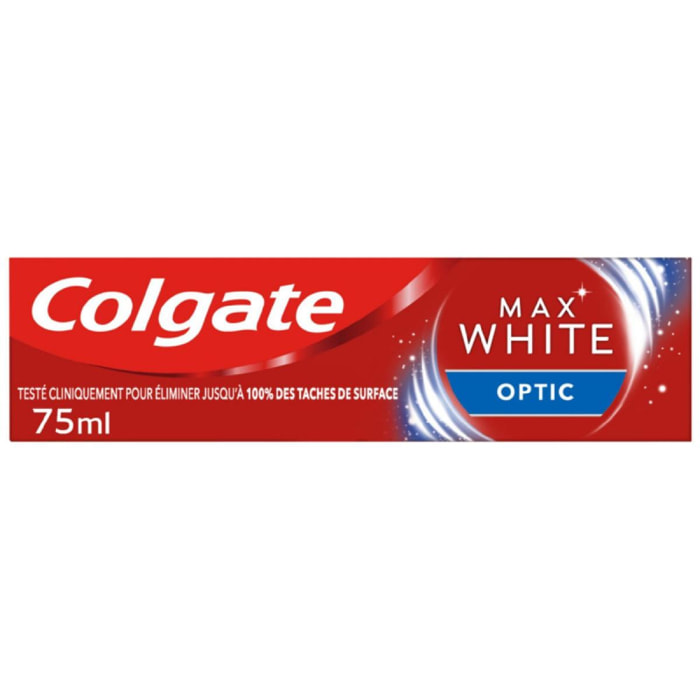 Pack de 12 dentifrices Colgate blancheur instantanée 75ml