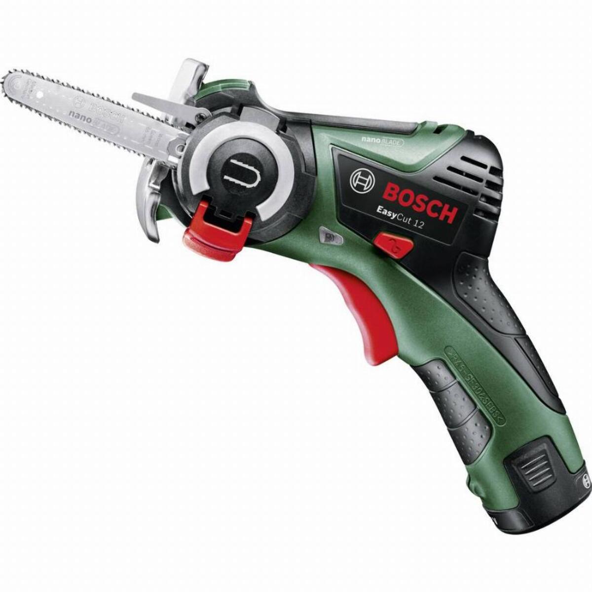 Sierra multiusos sin cable BOSCH EasyCut 12V con NanoBlade + 1 batería de 2,5Ah - 06033C9000