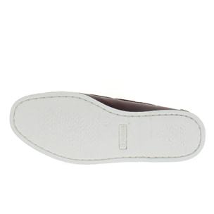 Armata di Mare Scarpe Uomo Mocassini da Barca in Vera Pelle Comfort AMU SS23F390 Burgundy