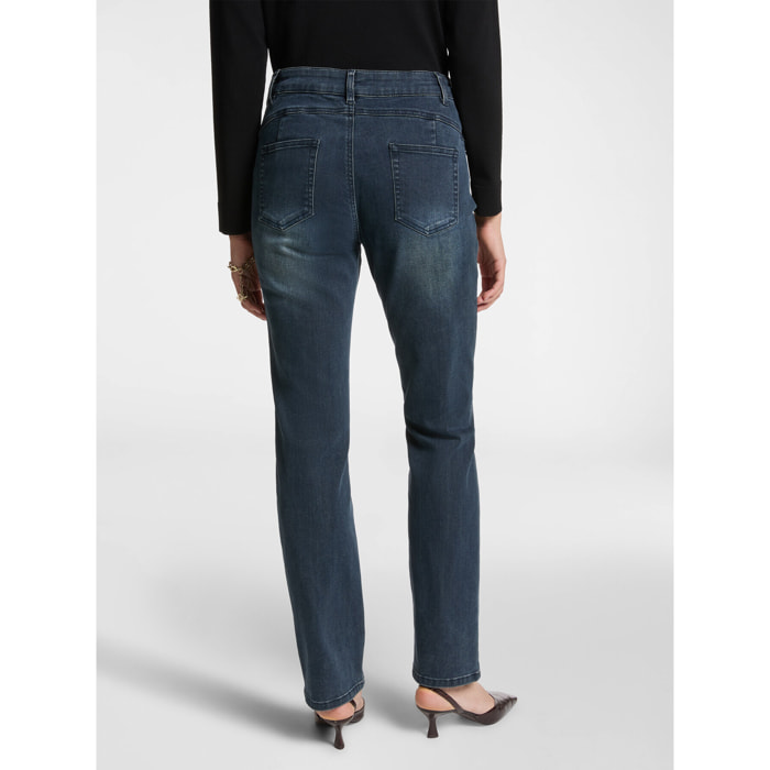 Elena Mirò - Jeans cinque tasche regular - Blu