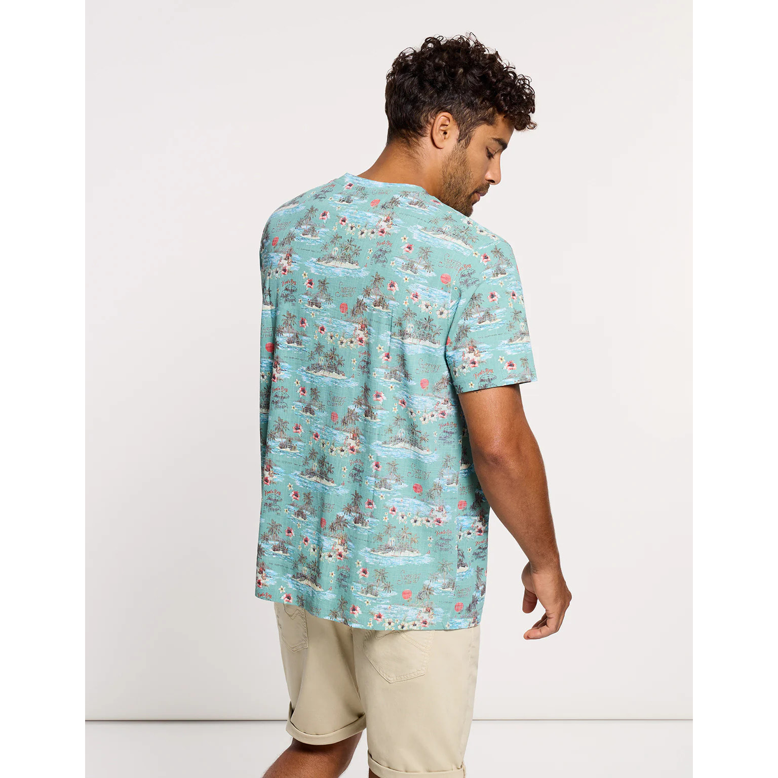 Camiseta Manga Corta Azul - Pinahop