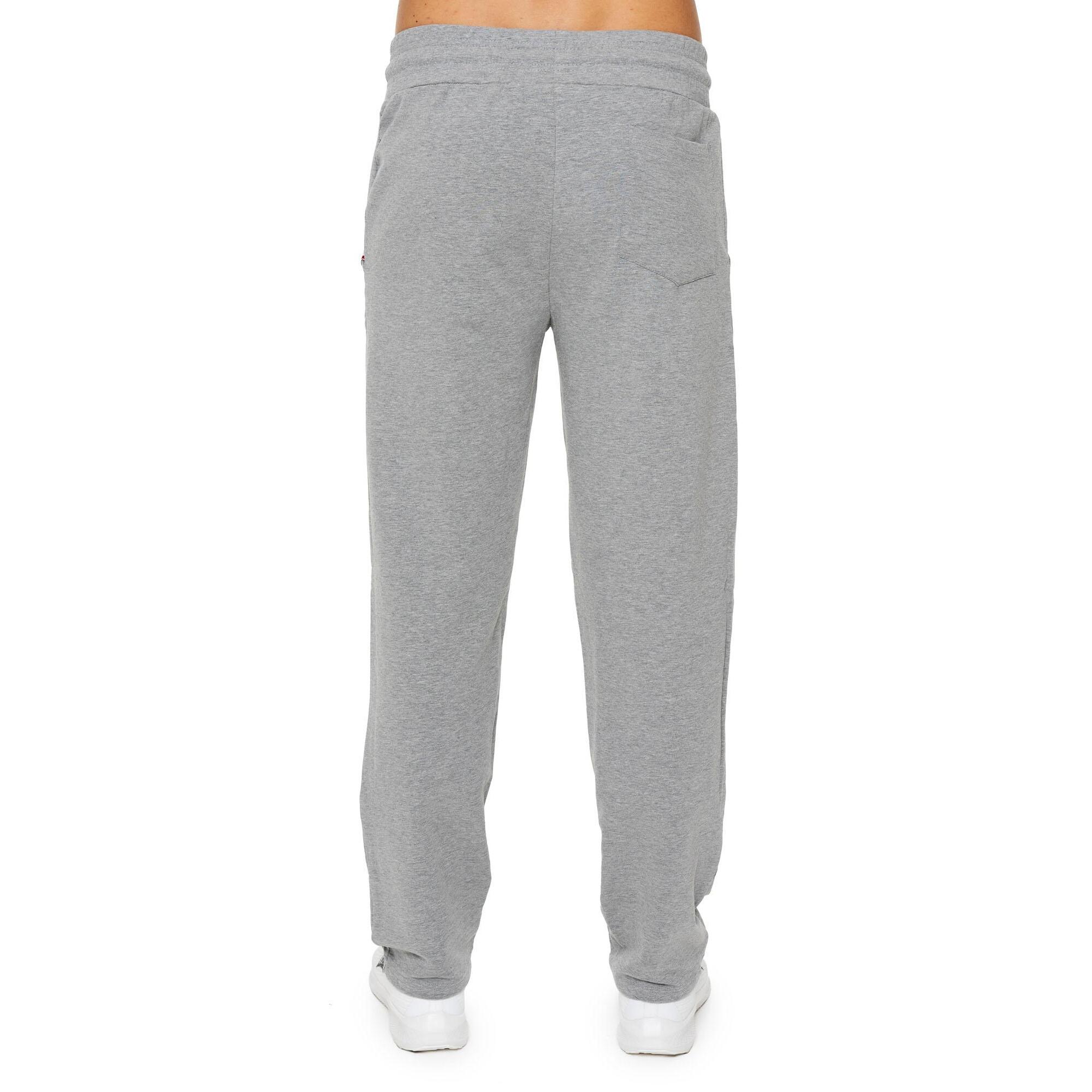 Pantalone sportivo invernale da uomo senza polsino con logo piccolo "Basic"