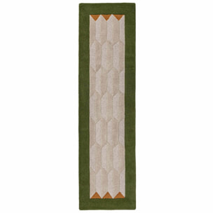 Tapis de couloir en laine à bordure APEX BORDER