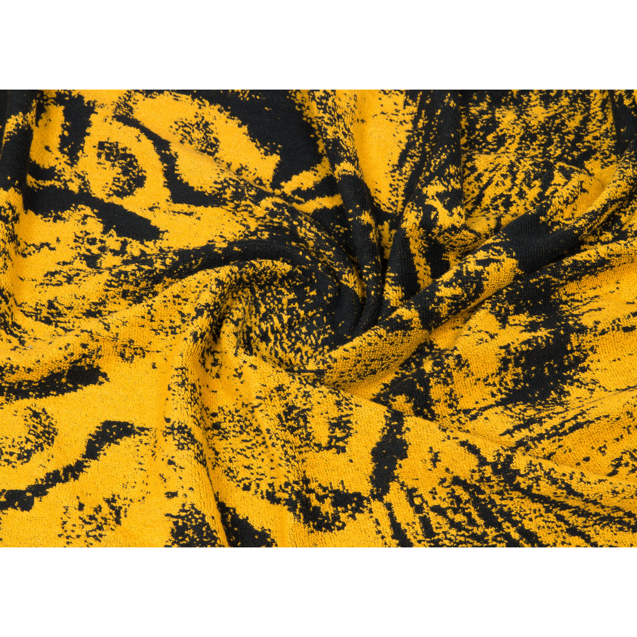 Telo Mare Spugna Jacquard Spiaggia Disegno Safari