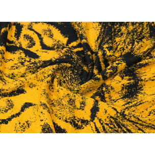 Telo Mare Spugna Jacquard Spiaggia Disegno Safari