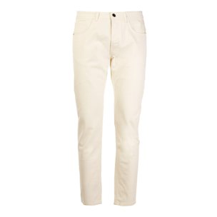 REIGN pantalone uomo natural white