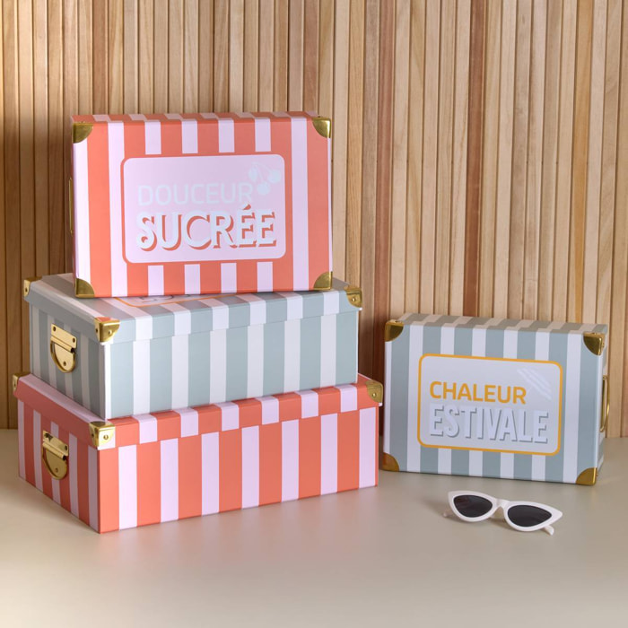 4 boîtes Box' L28/31,5/36/40cm