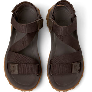 Sandalias - CAMPER Drift Trail - Marron - Textil técnico