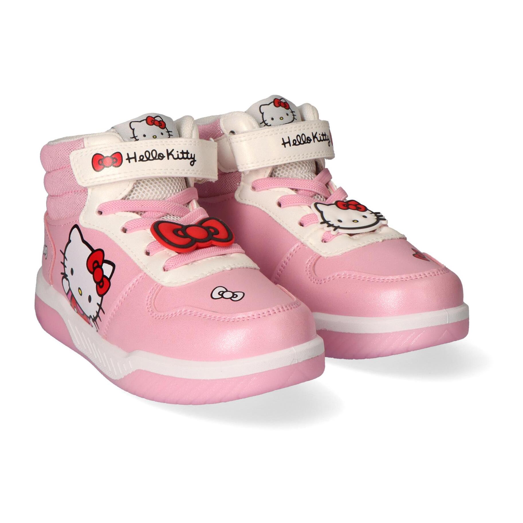 Zapatilla deportiva infantil suela ligera con luces "Minnie"