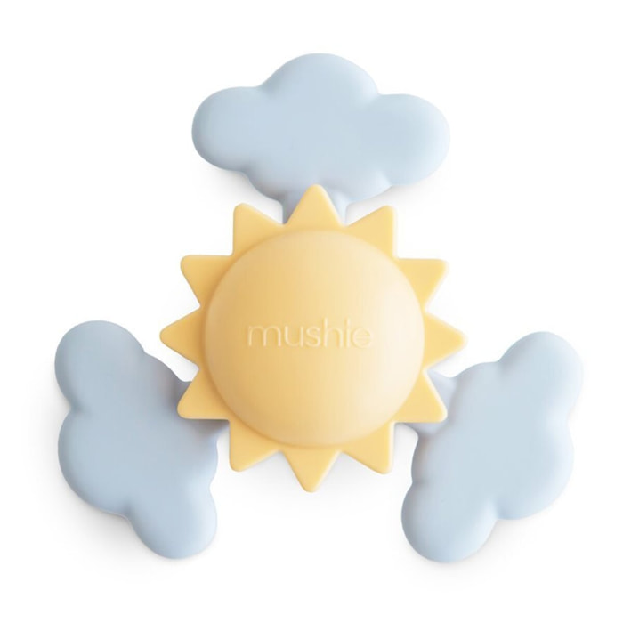 Mushie Spinner Con Ventosa Solid