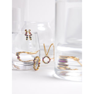 Anelli Bubbles Placcato Oro