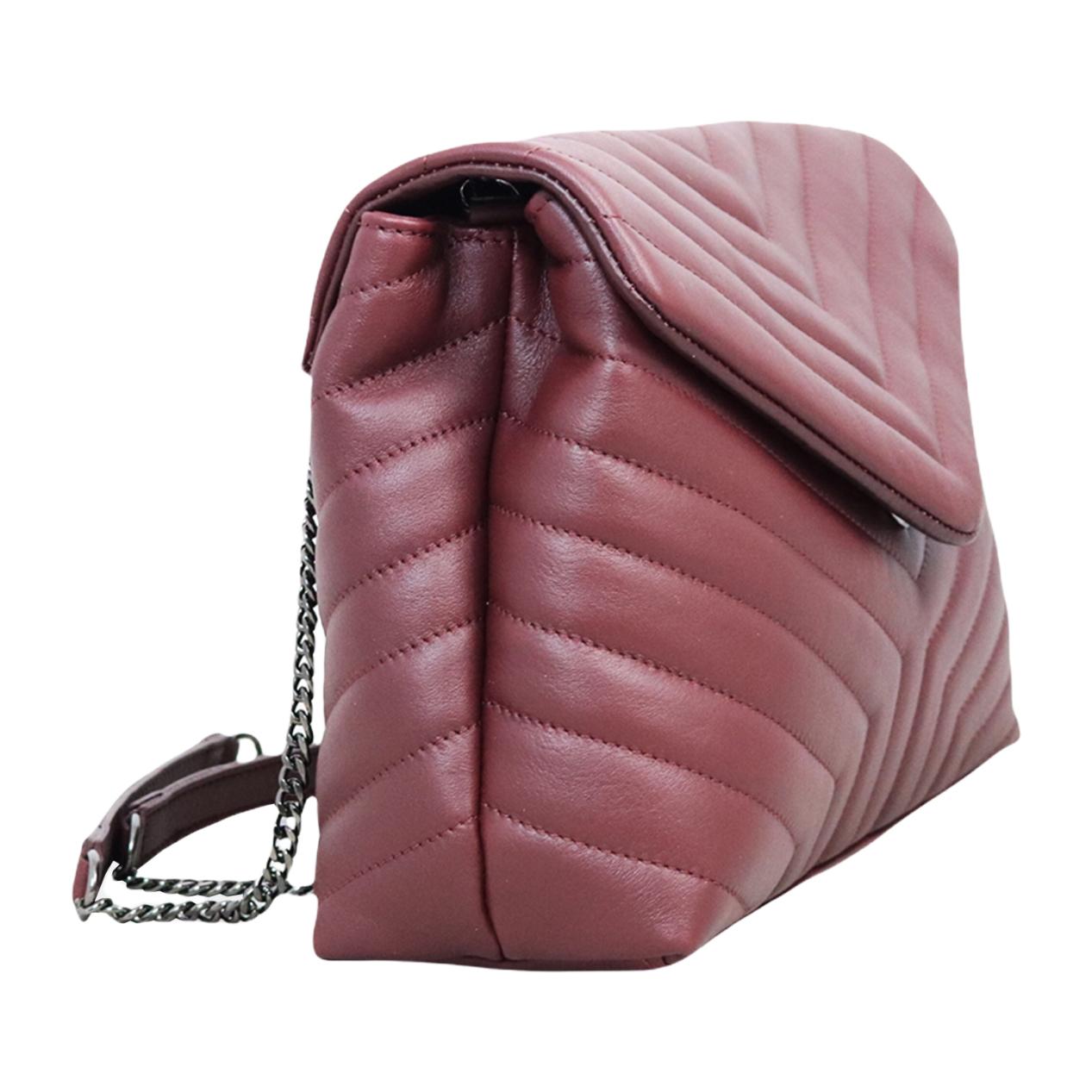 Bolso de hombro Cheval Firenze Rigel Burdeos