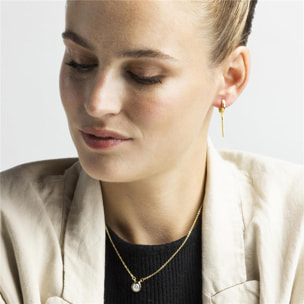 Pendientes Lux by Lux acabadoss en oro 18k