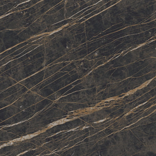 TAVOLO ALLUNGABILE SPIN - GRIGIO CARBONE, RETTANGOLARE BORDO REGOLARE, PIANO PORCELLANATO PORTORO LUCIDO