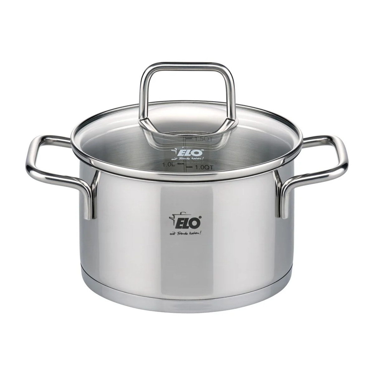 Faitout en inox 12 cm de 0,6 litre Elo Citrin