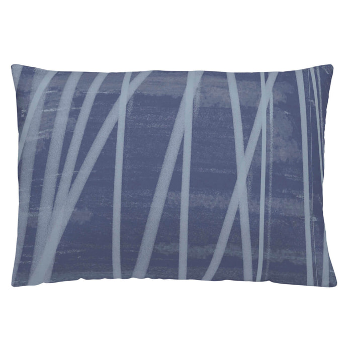 Naturals - Funda de Cojín Estampado - Con Cremallera - Sin relleno - 100% Algodón - Blue Mand