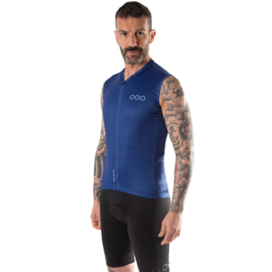Maillot sin mangas ECOON modelo Alpe D´Huez en color Azul