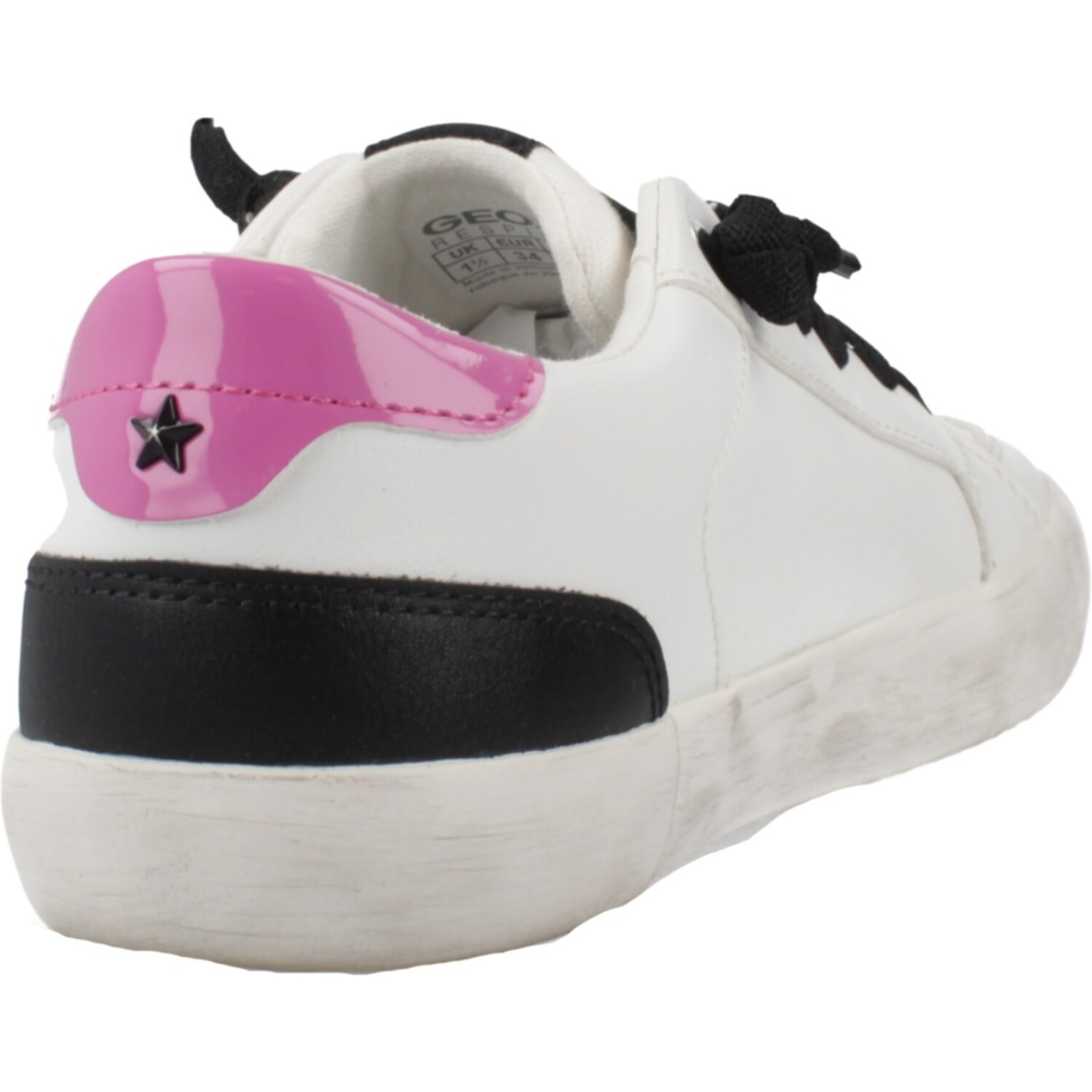 Zapatillas Niña de la marca GEOX  modelo J GISLI GIRL BLANCO