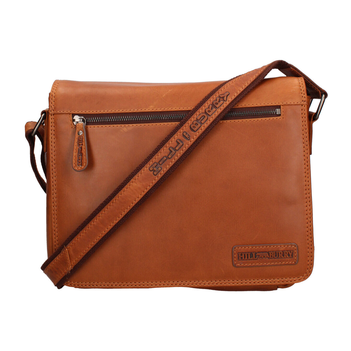 Borsa a tracolla  da uomo In Vera pelle Made in Italy 30x24x10 cm