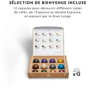 Nespresso KRUPS Vertuo pop+ YY5359FD argent