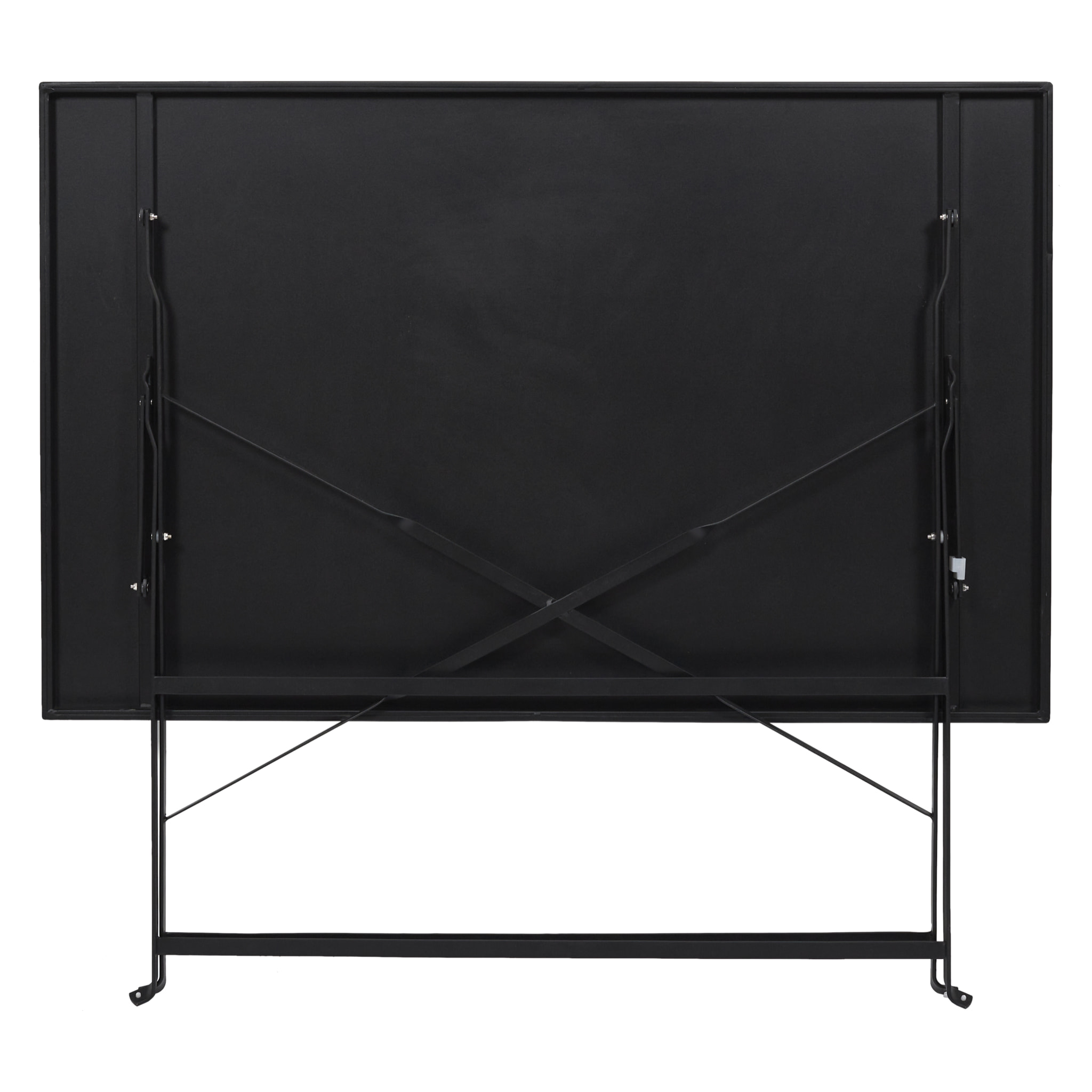 Table De Repas Pliante Palerme Noir 110x70x71cm