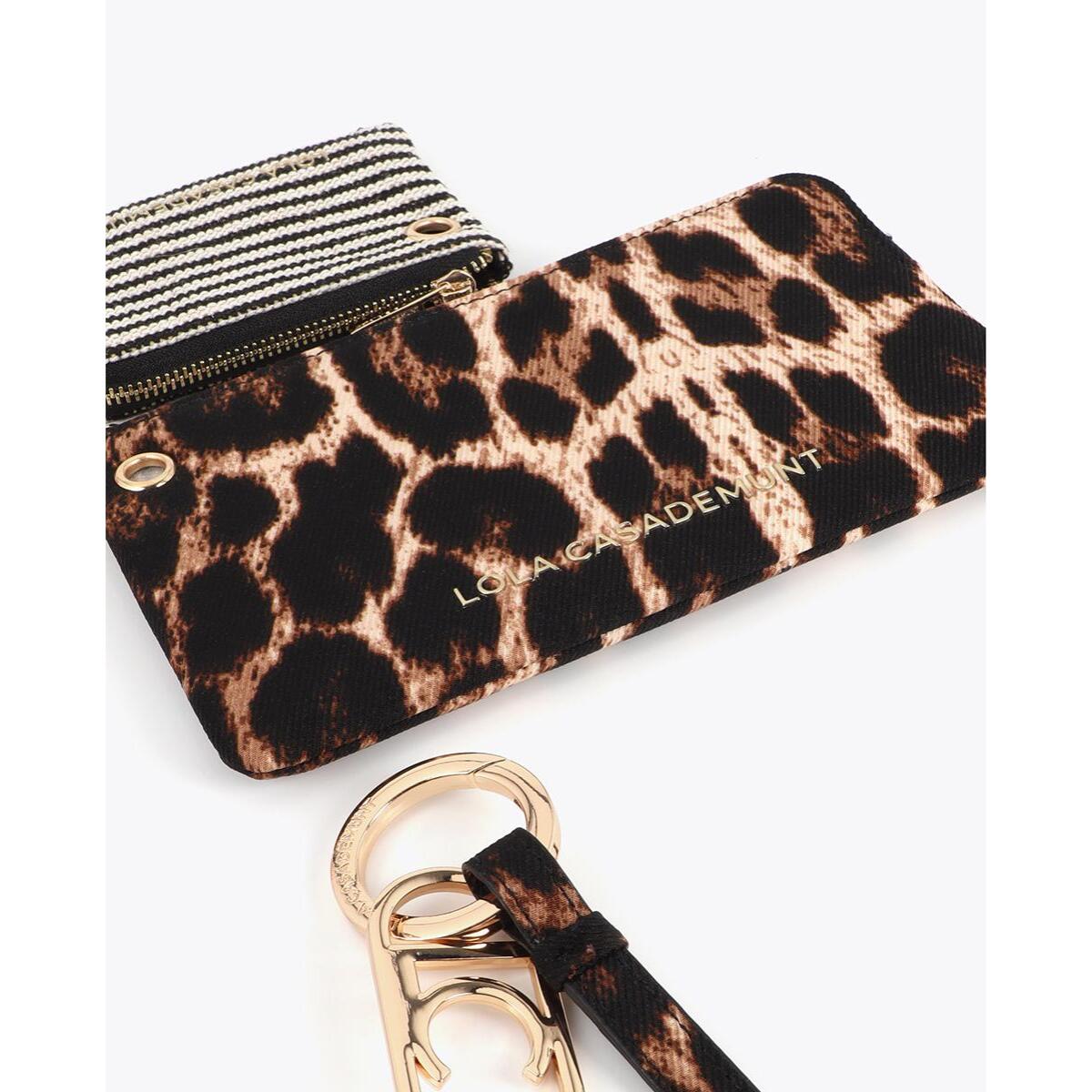 Portamonete doppio con ciondolo LC Woven