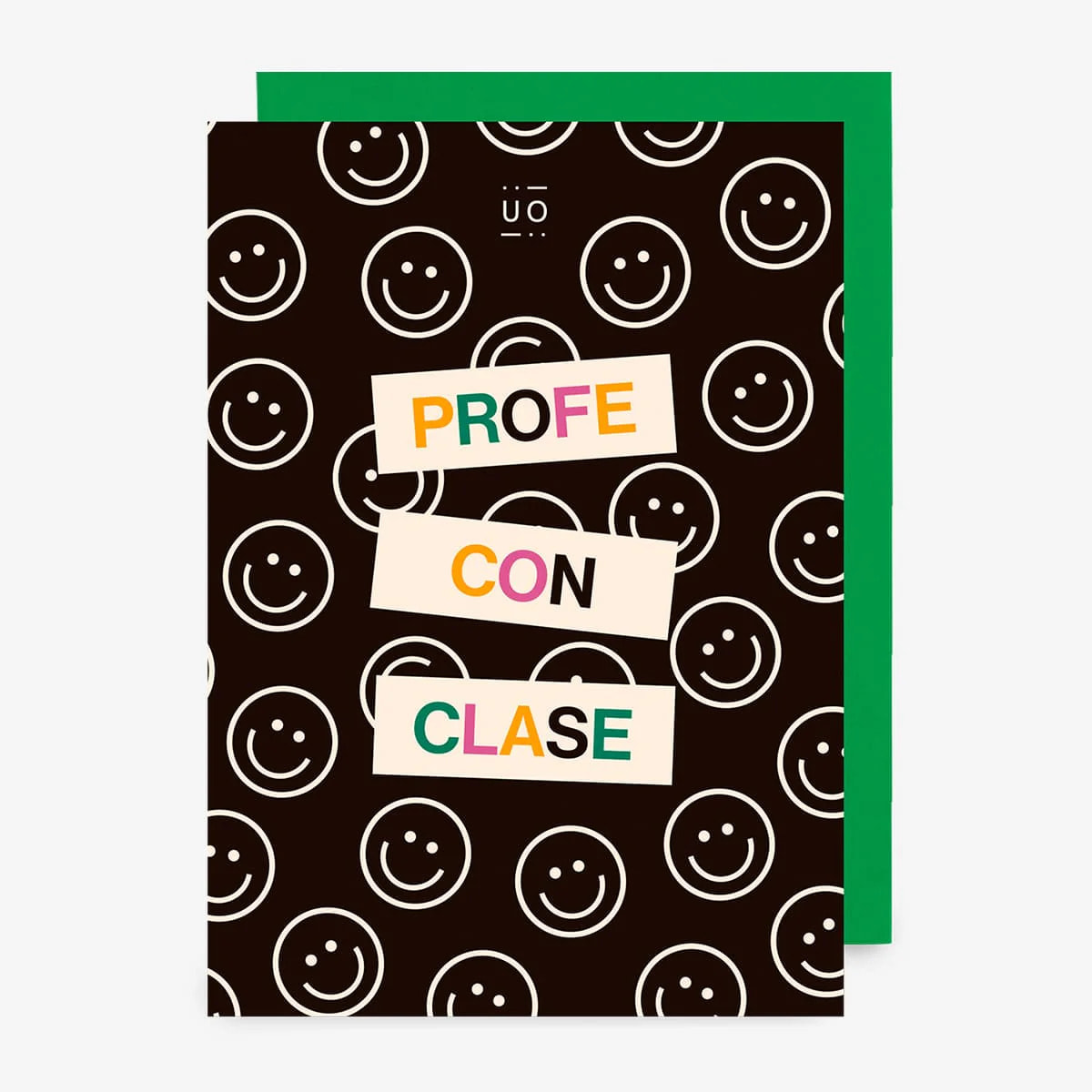 Postal "Profe con clase"