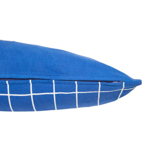 Coussin Flow bleu indigo 35x75cm
