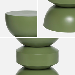 Table d'appoint, bout de canapé, table de chevet métal Ø32 x H43,5cm ASSA