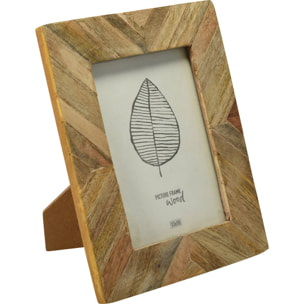 Well home marco de foto en madera 19,2x1,3x24cm