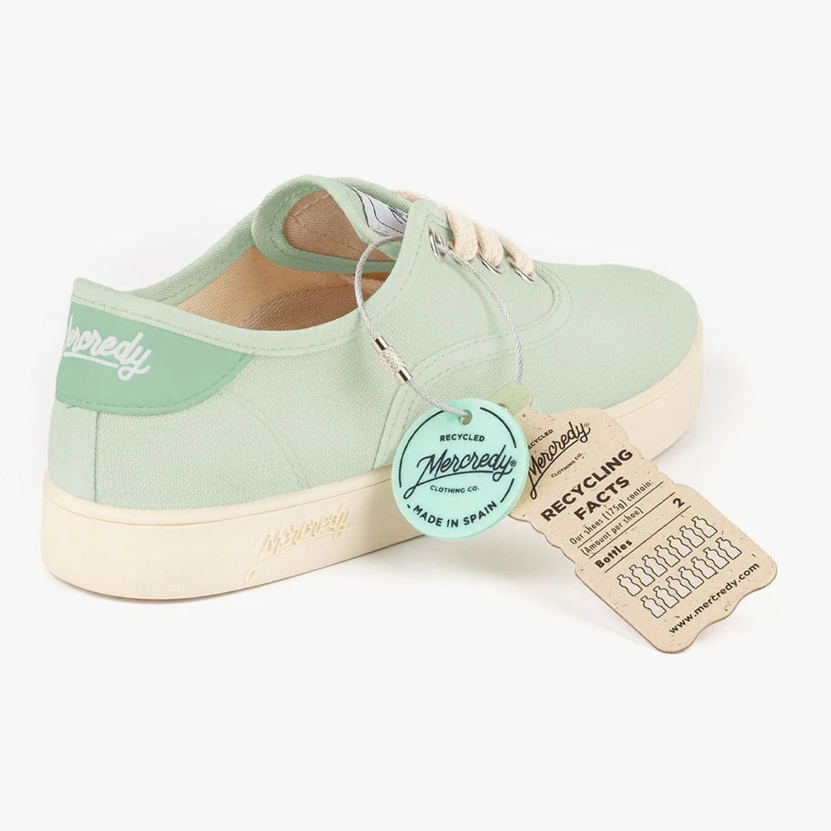 Zapatillas ecológicas verdes Mercredy