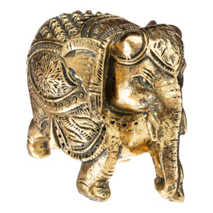 Éléphant Chana H.11cm résine
